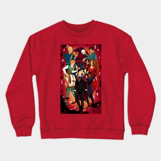 Six of Crows Crewneck Sweatshirt by lemoncielart